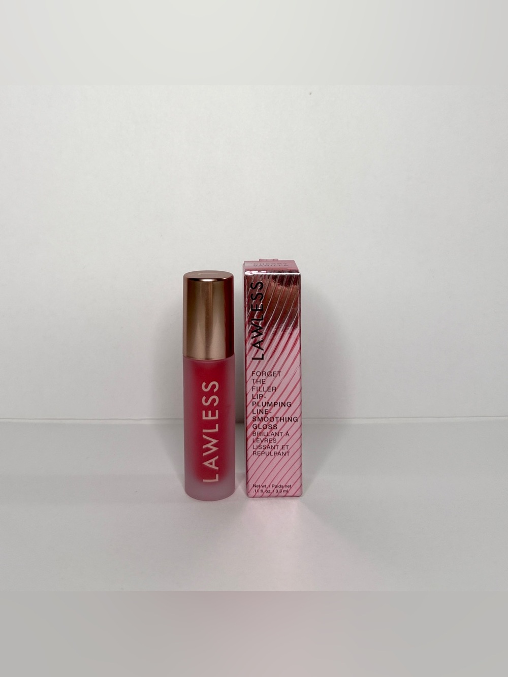 LAWLESS Forget the Filler Lip Plumper Line Smoothing Gloss
